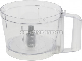 Пластиковая чаша для кухонного комбайна Bosch 12009553