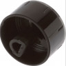 Ручка конфорки газовой варочной панели, чёрная/стальная Bosch 10007920